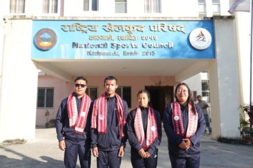 जापान जाने जुडो टोलीको बिदाइ