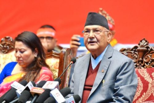 नेपाली कम्युनिष्ट पार्टी ज्येष्ठ नागरिक आश्रम भएको ओलीको आरोप