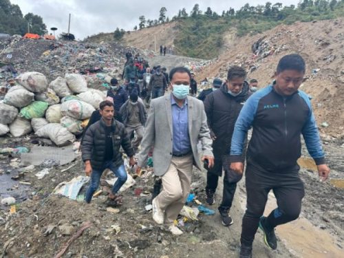 बञ्चरेडाँडामा उपत्यकाको फोहर विसर्जनमा पुनः अवरोध