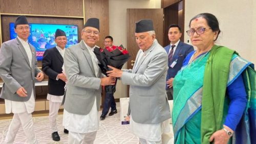 ‘सामाजिक विकासका लागि दोस्रो विश्व शिखर सम्मेलन’मा सहभागी हुन राष्ट्रपति पौडेल दोहामा
