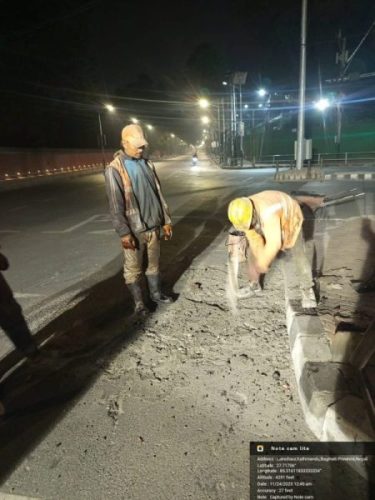 काठमाडौं उपत्यकामा सडकको नियमित मर्मतसम्भार सुरु