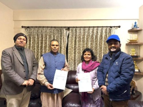 उपेन्द्र यादव र रेणु यादवबीच पार्टी एकता