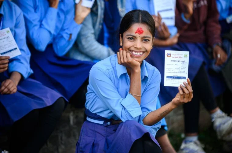 भोजपुरमा करिब चौध सय किशोरीलाई एचपिभी खोप लगाइँदै