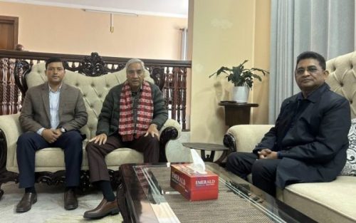 एमालेको महाधिवेशनमा उपस्थित हुन देउवालाई निम्तो
