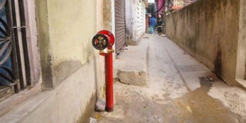 काठमाडौँमा आगलागीजन्य घटना नियन्त्रणका लागि ड्राइराइजर प्रणाली प्रयोगमा