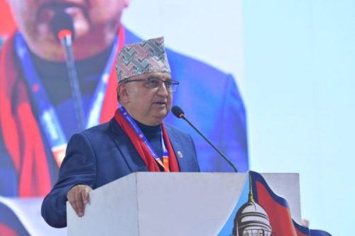 पोखरेलले गराए उम्मेदवारी दर्ता
