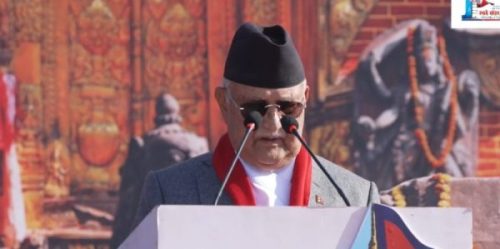 महाधिवेशनको उद्घाटन सत्रलाई सम्बोधन गर्दै एमाले अध्यक्ष ओली LIVE