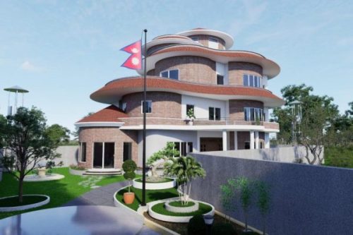 गुण्डुमा ‘ओली कुटी’ निर्माण सुरु