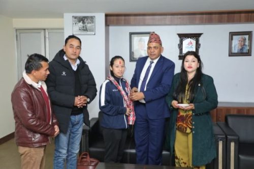 रेनुलाई राखेपको बधाई