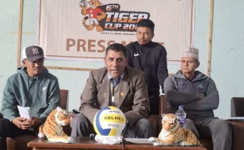 ‘टाइगर कप’ भलिबल माघ ९ देखि, तयारी तीव्र