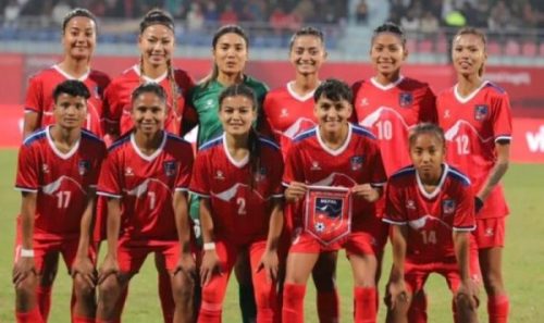 अन्तर्राष्ट्रिय मैत्रीपूर्ण महिला फुटबलमा नेपाल र चिनियाँ ताइपेइबीच प्रतिस्पर्धा हुँदै