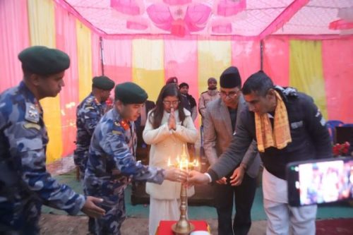 सशस्त्र प्रहरी दिवसमा गड्डाचौकीबाट ‘पूर्व–पश्चिम झण्डा मार्च’
