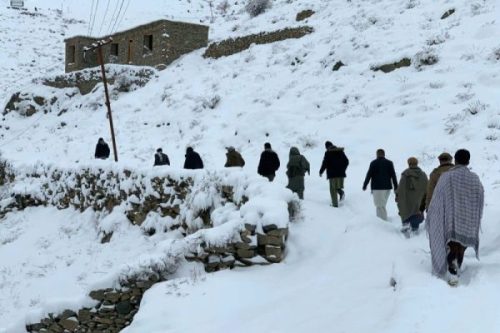अफगानिस्तानमा भारी हिमपात : ६१ को मृत्यु, ११० घाइते