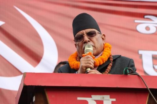 देश, जनता र संविधान बचाउन वामपन्थी समाजवादी एकताः संयोजक प्रचण्ड