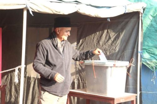राष्ट्रियसभा सदस्यका लागि  मतदान सुरु