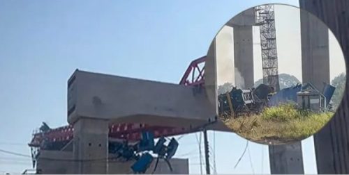 थाइल्यान्डमा यात्रुवाहक रेलमाथि क्रेन खस्दा कम्तीमा २२ जनाको मृत्यु