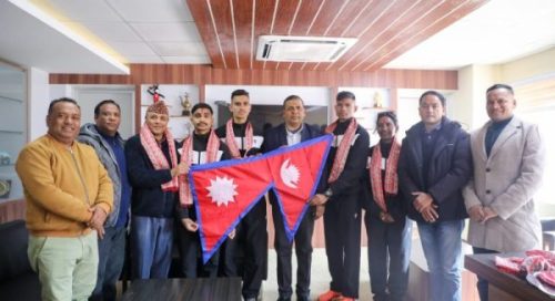 एथलेटिक्स टोली चीन प्रस्थान