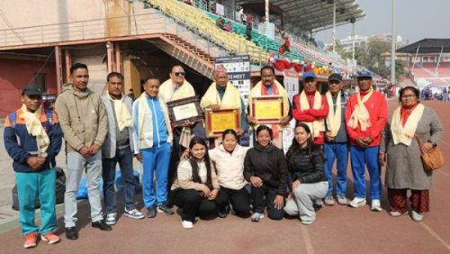 पूर्वधावक हरिबहादुर रोकाया सम्मानित
