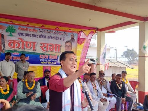 मागेको विकास, चाहेको परिवर्तन र खोजेको सरकार कांग्रेसले मात्र दिनसक्छः उपसभापति शर्मा