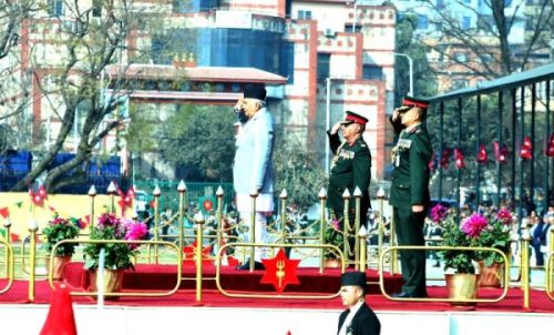 राष्ट्रपतिद्वारा टुँडिखेलमा महाशिवरात्रि बढाइँ अवलोकन