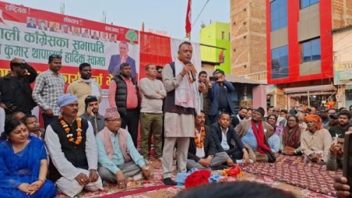 नेताको सफा नियत र ठीक नीति भयो भने नेपालबाट भ्रष्टाचार हट्छः गगन थापा