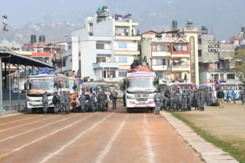 निर्वाचन सुरक्षाका लागि सशस्त्र प्रहरी मुख्यालयबाट १६ सय जनशक्ति परिचालन