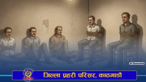 शरीर बन्धक तथा ठगी गर्ने पाँच बङ्गलादेशीसहित सात जना पक्राउ
