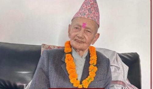 पूर्वप्रधानमन्त्री भट्टराईलाई पितृशोक