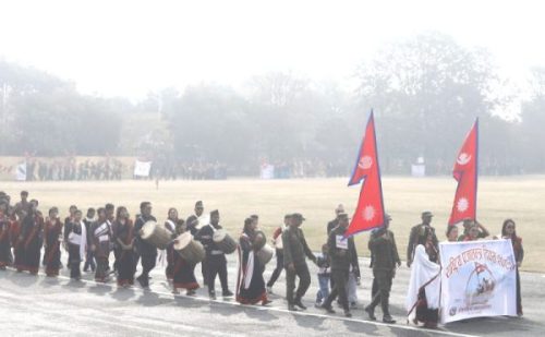 टुँडिखेलमा मनाइयो प्रजातन्त्र दिवस