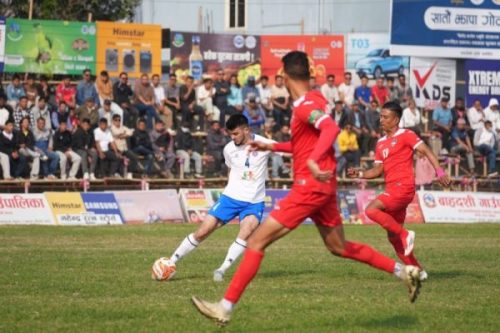 झापा गोल्डकपमा त्रिभुवन आर्मी सेमिफाइनलबाट बाहिरियो