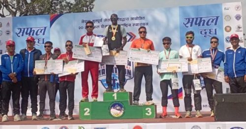 पोखरा अन्तर्राष्ट्रिय म्याराथनको उपाधि केन्याका जुलियसलाई