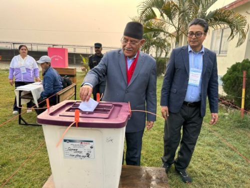 समृद्धितर्फको यात्रा निर्धारण गर्न यो निर्वाचन महत्वपूर्णः प्रचण्ड