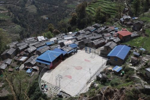 म्याग्दीको रायखोर र कोटगाउँमा खेलमैदान निर्माण