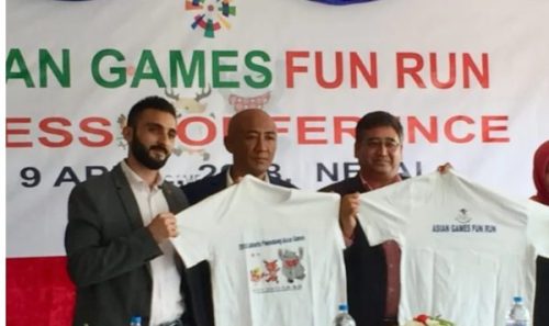 एसियाली खेलकुदको प्रवर्द्धनका लागि ‘एसियन गेम्स फन रन’को तयारी