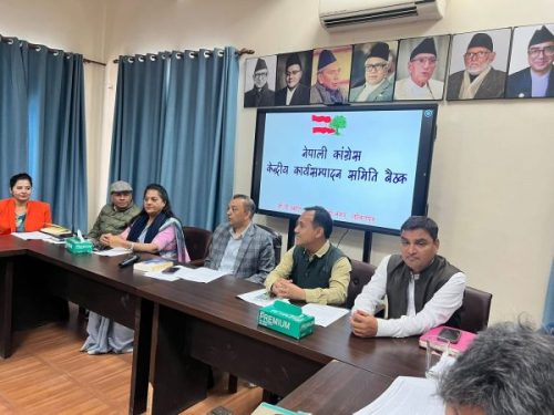 कांग्रेसले टुंग्यायो समानुपातिकतर्फ २० जनाको नाम