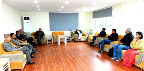 नेकपा एमालेको सचिवालय बैठक बस्दै