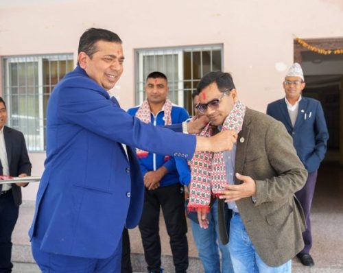 कुस्ती टोलीलाई बिदाइ