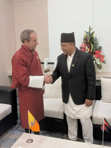 परराष्ट्रमन्त्री खनालसँग भारत, भूटान र बङ्गलादेशका विदेशमन्त्रीको भेटवार्ता