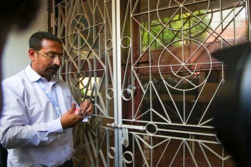 वर्षौँदेखि भृकुटीमण्डपमा  भाडा नतिर्ने  कार्यालयमा परिषदको तालाबन्दी