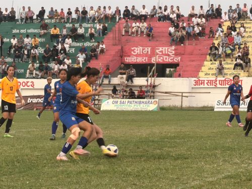 एपिएफ चन्द्रगढी महिला गोल्डकपको सेमिफाइनलमा