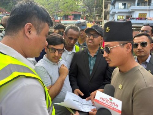 नारायणगढ–बुटवल सडक खण्डको काम निर्धारित समयमै सम्पन्न गर्न गृहमन्त्रीको निर्देशन