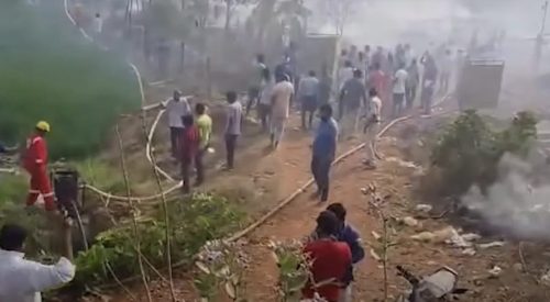 भारतमा पटाका उद्योगमा आगलागी हुँदा २० जनाको मृत्यु