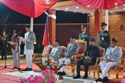उपसभामुख रुबीकुमारी ठाकुरले लिइन् शपथ