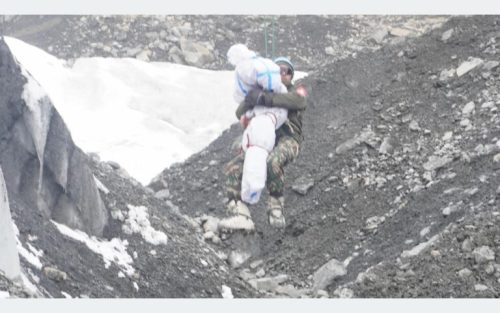 निलगिरिमा सेनाको खोज तथा उद्धार अभ्यास