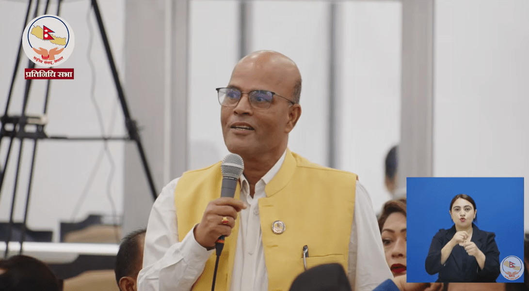 सरकारलाई राष्ट्रिय सदाचार नीति लागू गर्न अमरेश सिंहको सुझाव