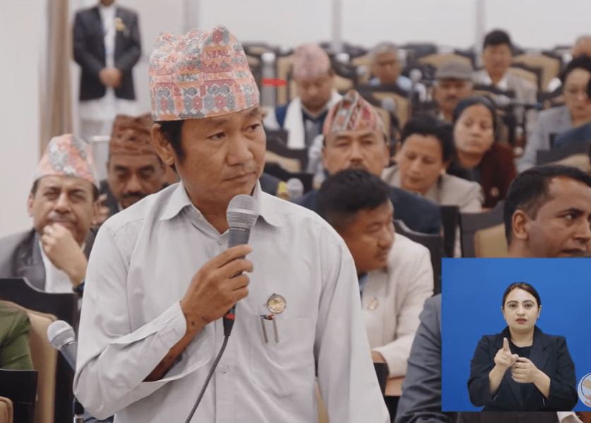 एउटाले गल्ती गर्छ अर्कोले जवाफ दिने भन्ने हुँदैनः अध्यक्ष साम्पाङ