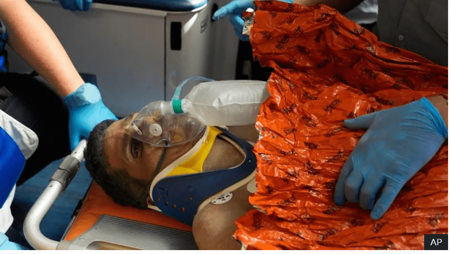 भेनेजुएलामा उद्धारकर्मीको सफलता, आठ दिनपछि भूकम्पको भग्नावशेषमा पुरिएका एक व्यक्तिको जीवितै उद्धार