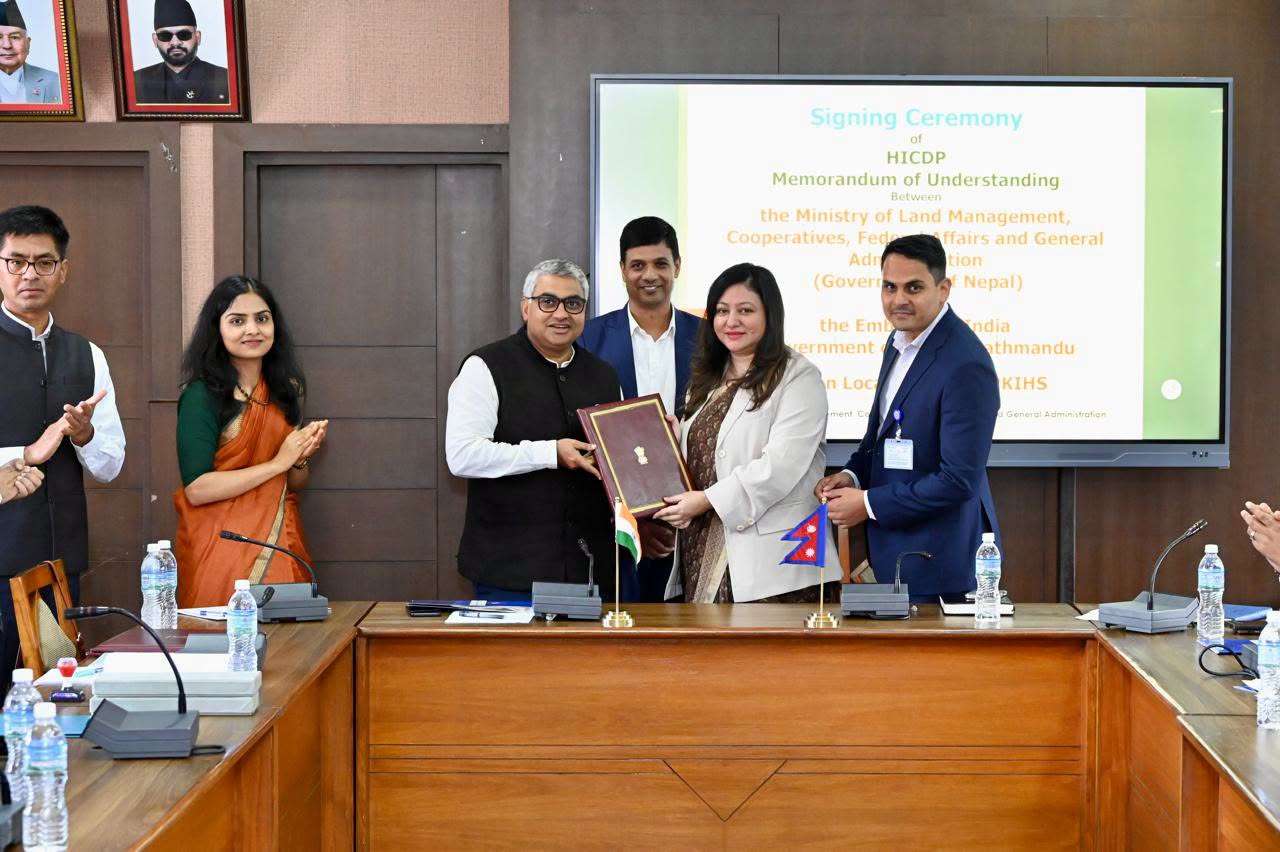 नेपालका आठ परियोजनाका लागि भारतको ८० करोडभन्दा बढी अनुदान
