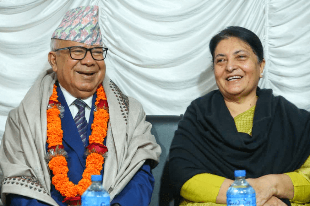 सहिष्णुता र सामाजिक सद्भाव जोगाउन सबैले संयमता अपनाउनुपर्छः पूर्वराष्ट्रपति भण्डारी