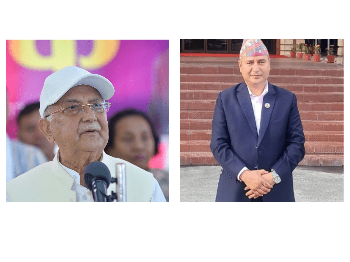 ओलीलाई रावलको प्रश्न : हिजो आफूले गर्दा क्रान्ति, आज अरूले गर्दा अराजकता ?